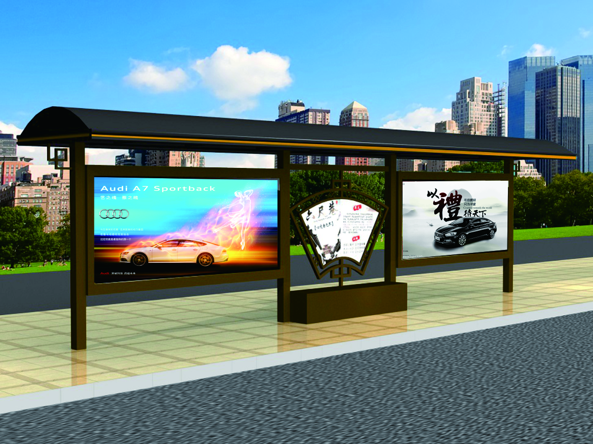 仿古公交候車(chē)亭